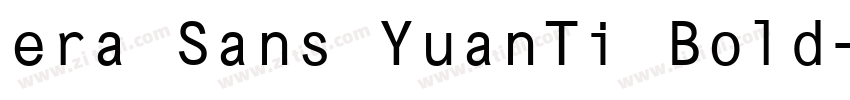 era Sans YuanTi Bold字体转换 era Sans YuanTi Bold字体转换
